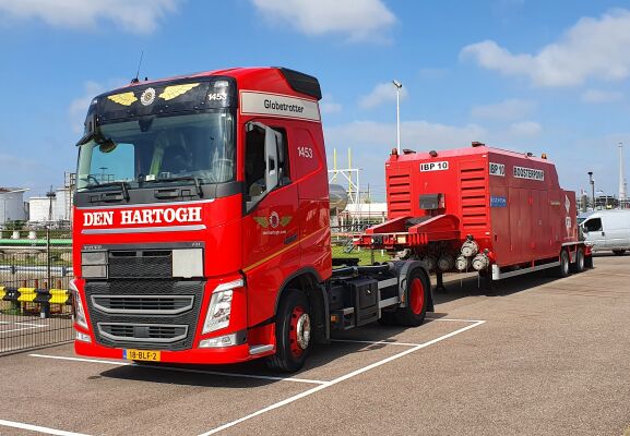 Emergency transport to help out fire brigade